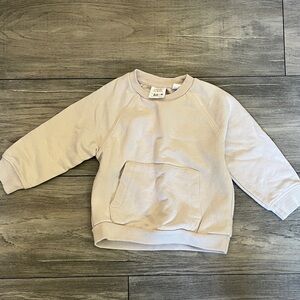 Zara Kids Light Beige Sweatshirt